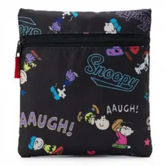 スヌーピー エコバッグ 折りたたみ　買い物バッグ コンパクト