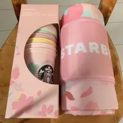 スタバ　花見セット