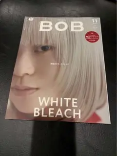 BOB　　月刊ボブ　2021年 11月号　WHITE BLEACH