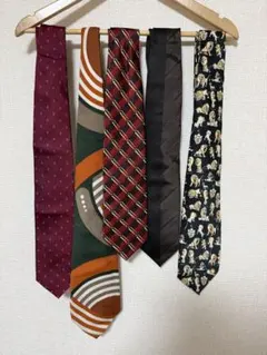 ネクタイまとめ売り5本セット