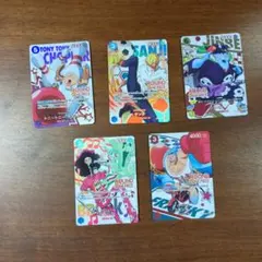 ワンピースカードゲーム ラウンドワン　プロモ 5枚セット