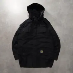 古着Carhartt カーハートミリタリーコート フーデッドジャケットK375のサムネイル
