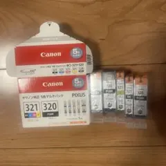 Canon 純正インク 5色マルチパック BCI-321+320 【取付期限切】 - メルカリ
