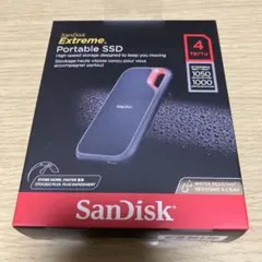 新品未開封 SanDisk Extreme Portable SSD 4TBのサムネイル