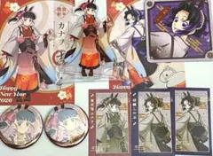 鬼滅の刃 2026 午年 アクスタ　缶バッチ フォトカード カナヲ　しのぶ
