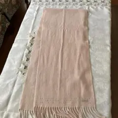 マフラー　ANTEPRIMAピンク フリンジ付き スパンコール♡