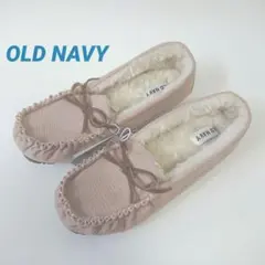 OLD NAVY フリースモカシン ピンク 新品未使用