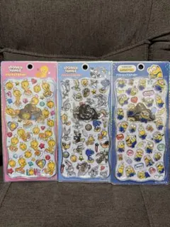 プチドロップステッカーLOONEY TUNES ミニオン　正規品 セット