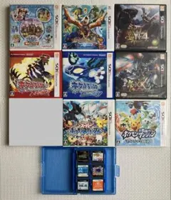ニンテンドー3DS ソフト まとめ売り　ポケモン多め　モンハン　ドラクエ