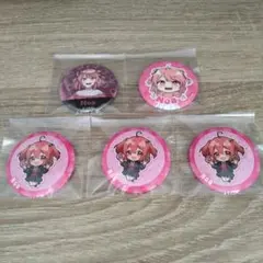 カラフルピーチ のあさん 缶バッチ 5個