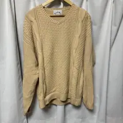 カルマ ケーブルニット SWEATER アランニット コットン