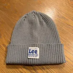 未使用　Lee ニットキャップ　グレーのサムネイル