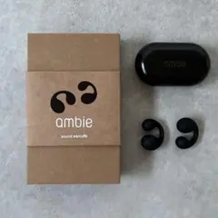 ambie サウンドイヤーカフ　AM-TW01/WC ブラック