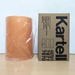 未使用 Kartell 4670 カルテル ウェイストバスケット オレンジ - メルカリ