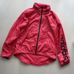 adidas ウィンドブレーカー ピンク　M