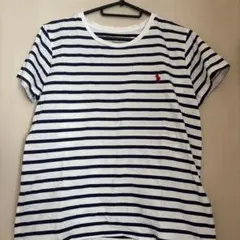 Polo Ralph Lauren ストライプTシャツ L