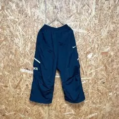 NIKE ナイキ ジャージパンツ 7分丈 ウエストゴム ロゴ ブラック