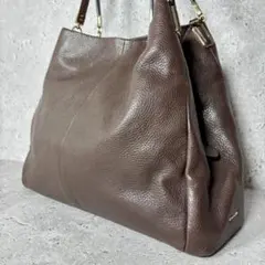 極美品✨ COACH マディソン トート バッグ レザー ブラウン