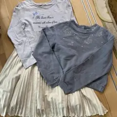 メゾピアノジュニア　ワンピース　トップス　セットアップ　サイズ160