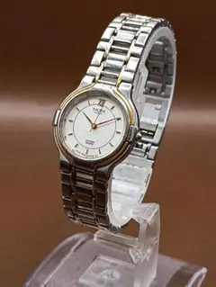 ◎　CITIZEN　EXCEED EURO クォーツ　腕時計 シルバーゴールド