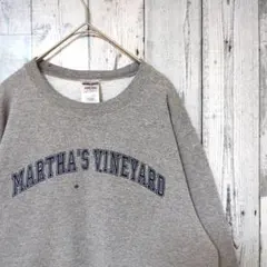 USA古着 90s アメリカ JERZEESスウェット ロゴプリント トレーナー