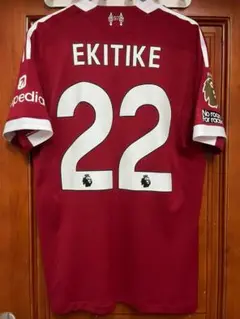 リバプール 22 番 EKITIKE ホームユニフォーム Mサイズ