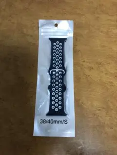 Apple Watch バンド 38/40mm ネイビー/ホワイト