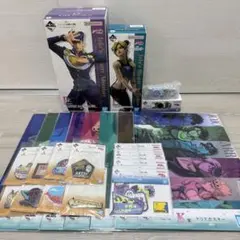 ジョジョの奇妙な冒険 一番くじ 仗助 ジョルノ 徐倫 3部ロゴ 4点