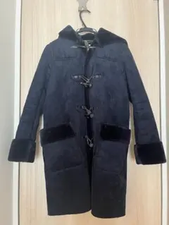 mila owen 美品 ミラオーウェン コート レディース Fサイズ ネイビー