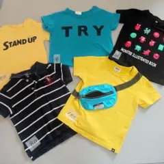 5枚セット　子供用Tシャツセット80.90.100cm