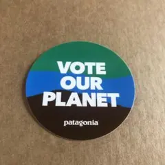 パタゴニア　patagonia ステッカー　丸型　円形　7cm 新品