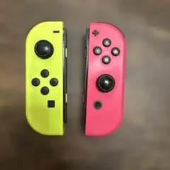 Nintendo Switch Joy-Con イエローとピンク　ジャンク品