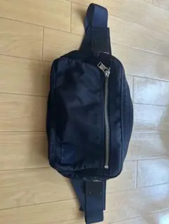 【美品】PORTER / LIFT WAIST BAG ネイビー ウエストバッグ