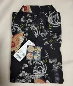 新品未使用品】UNIQLO 芸艸堂 伊藤若沖アロハシャツ 鶏柄 Mサイズ