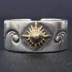 ARIZONA FREEDOM 90's OLD K18 太陽神 リング 11号