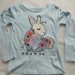 Oshkosh Tシャツ 120cm うさぎ　刺繍のサムネイル