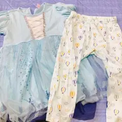 チュニックとレギンス 2点セット 90-100cm ミニワンピ　ズボン　h&m