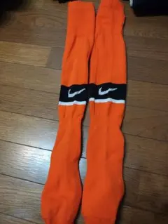 た*け様 Nike サッカーソックス オレンジ