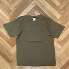グリーン　コットン クルーネックTシャツ　 サイズＭ 新品未使用