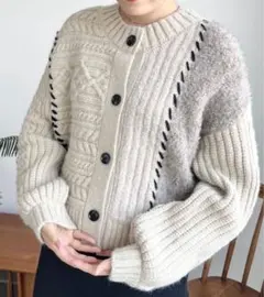 パッチワーク ニット