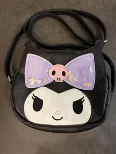 サンリオ　クロミ　キッズフェイス形ショルダーバッグ