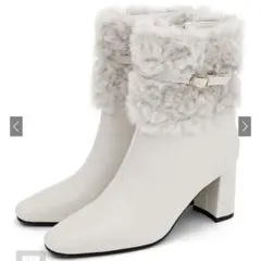 GRL 3Wayファー付きベルトショートブーツ［gd1606］