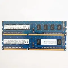合計16G SK hynix DDR3 1600 8G2枚 - メルカリ