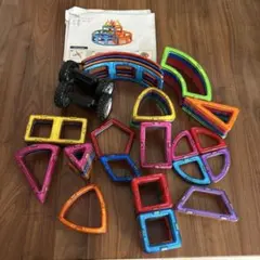 マグフォーマー　マグネットブロック　85ピース