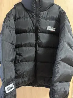 ◆ファーストダウン リバーシブル 山タグ ダウンジャケット 肉厚 M