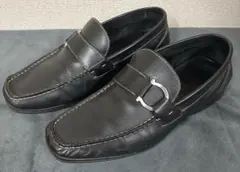 サルバトーレ・フェラガモ(イタリア製) 革靴(F064)