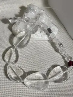 天然石　水晶（いろいろ形連材）