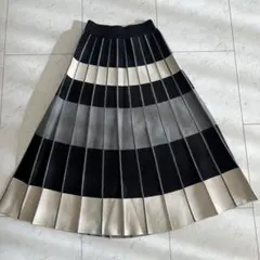 美品⭐︎ニットフレアースカート