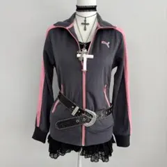 PUMA 海外ガール y2k 平成ギャル 平成女児 ノームコア パーカー