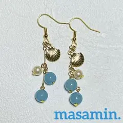 ハンドメイド＊シェルピアス